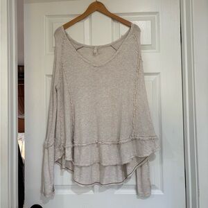 We The Free Heather Oversized Thermal